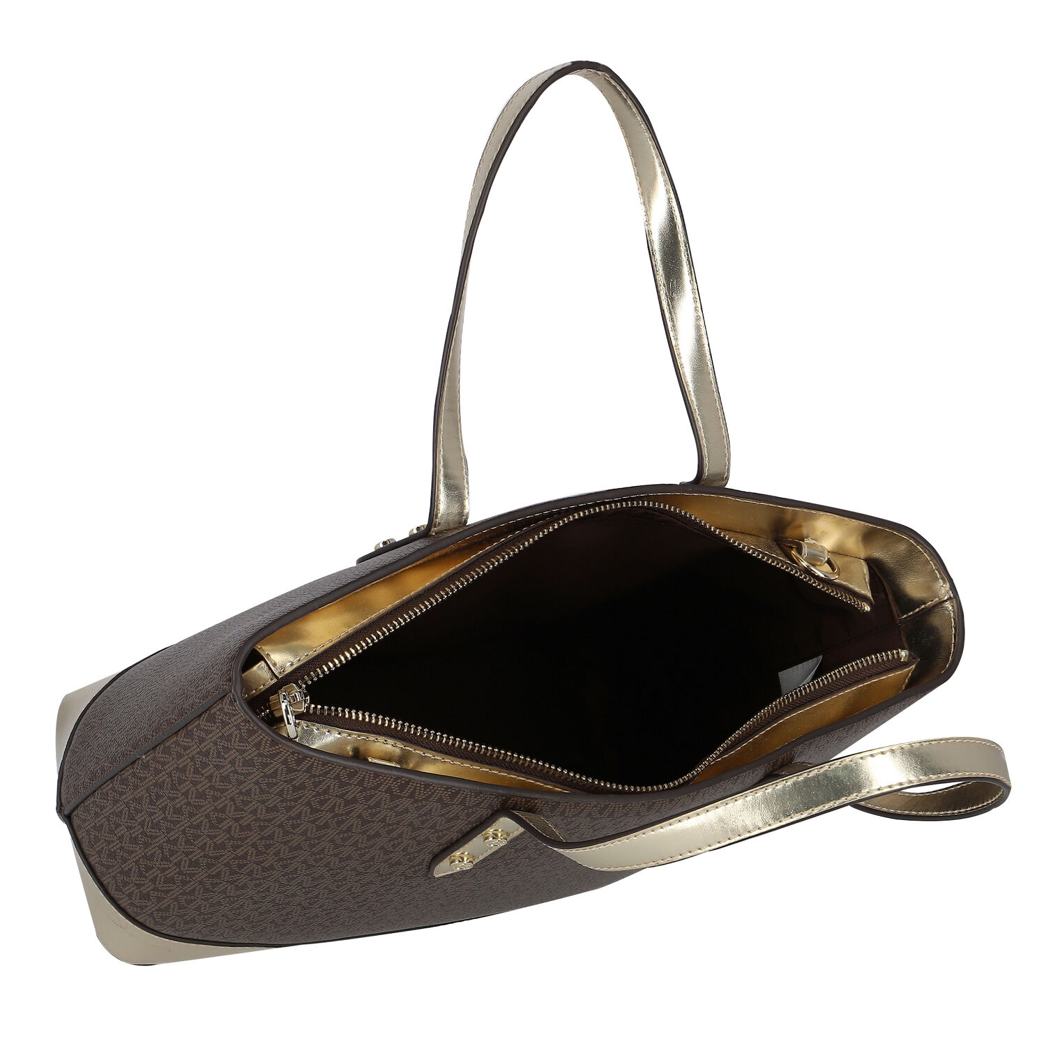 Girls Brown Logo Tote Bag, 1, hi-res image number null