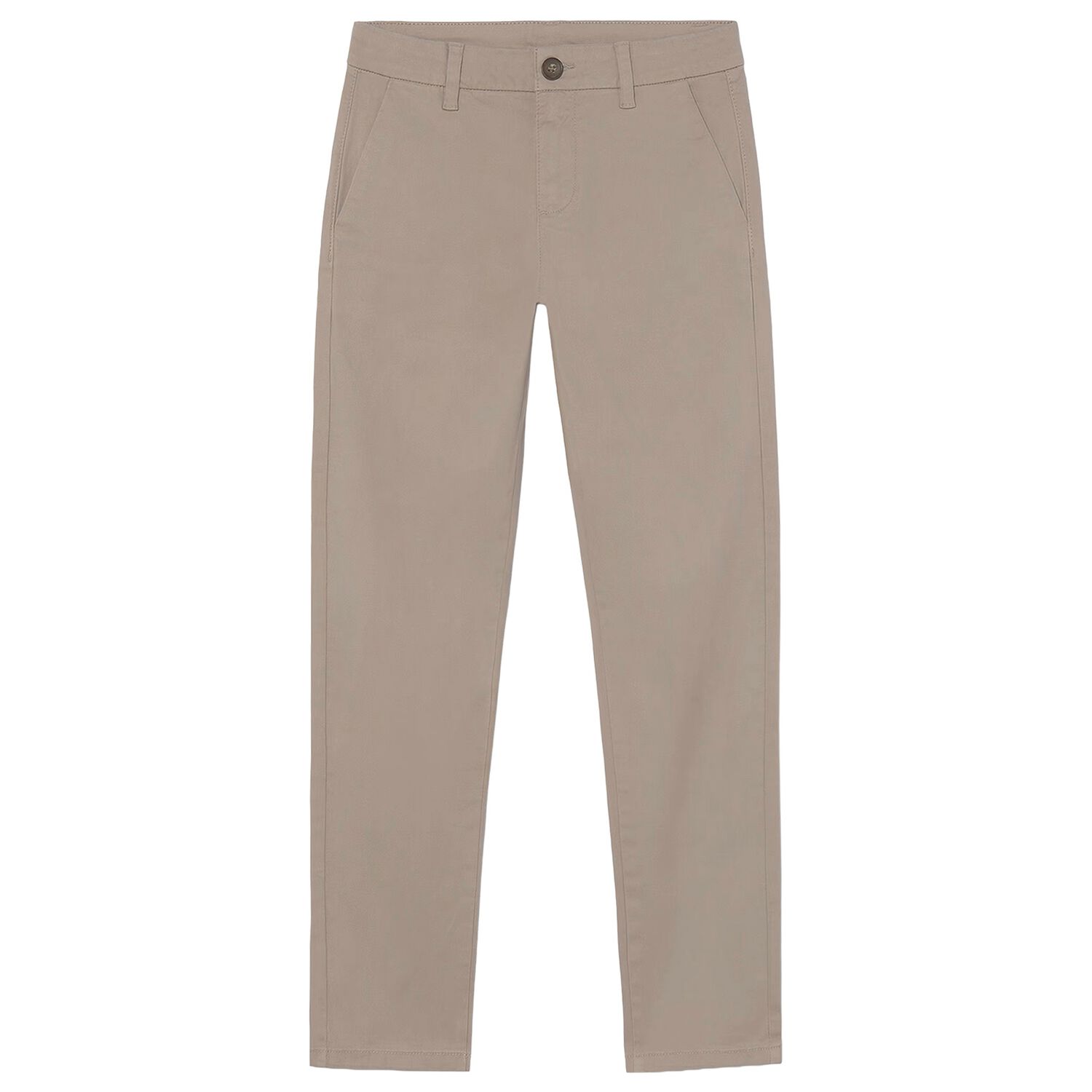 Boys Beige Trousers, 3, hi-res