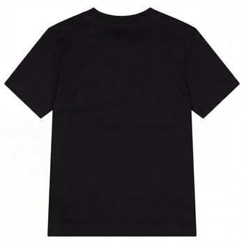 Boys Black Logo T-Shirt