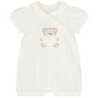 Baby Girls Ivory Rompers ( 2-Pack ), 1, hi-res