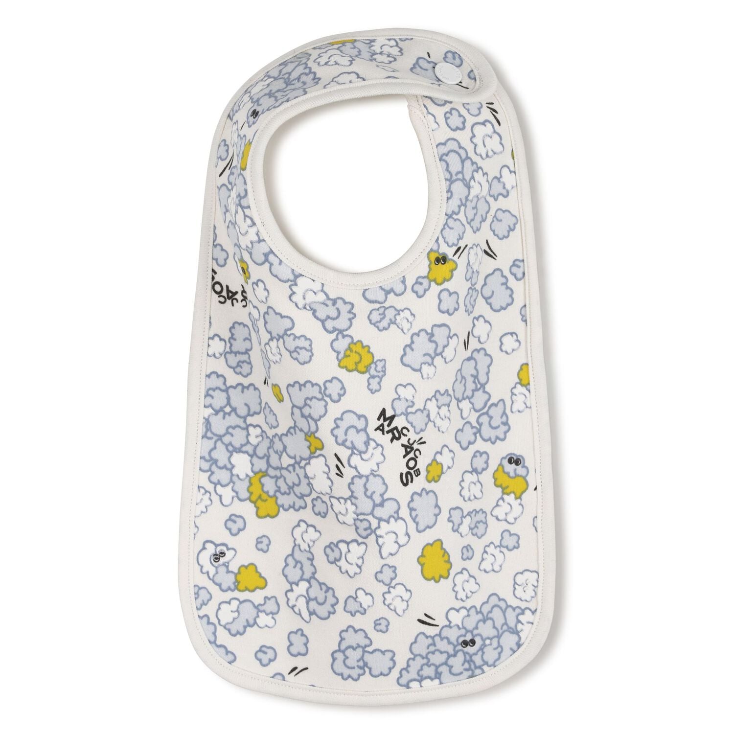 Ivory & Blue Popcorn Logo Babygrow Gift Set, 1, hi-res