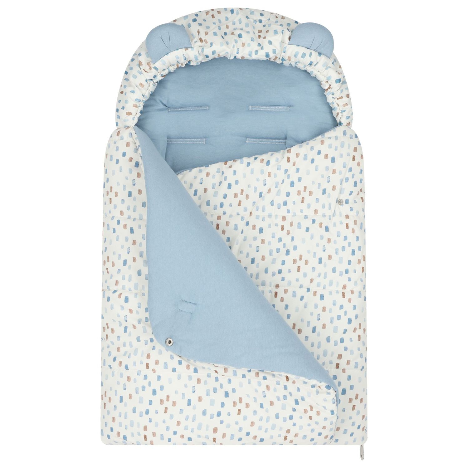 مدس أولاد  اللون العاجي والأزرق , 3, hi-res image number null