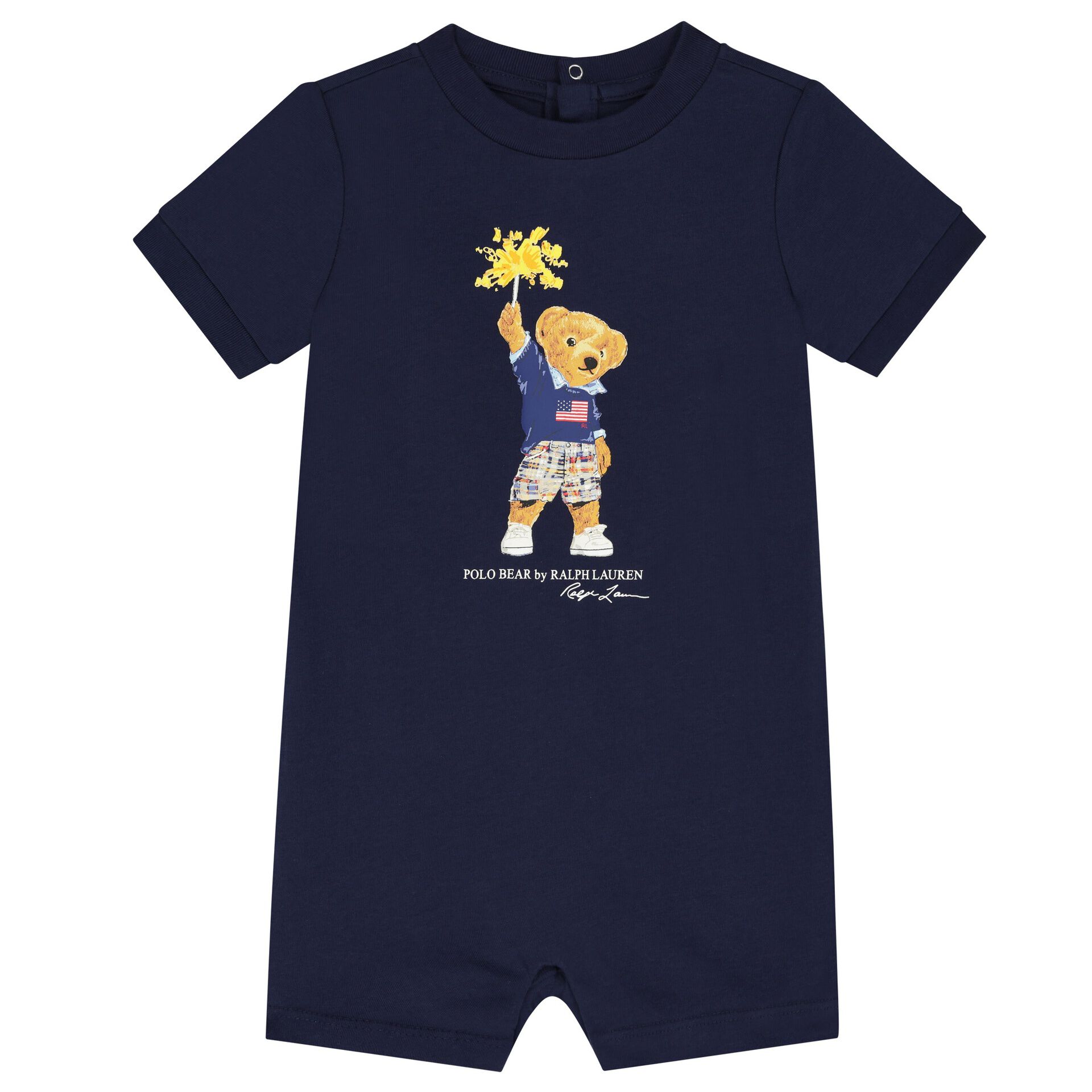 Navy blue polo bear shirt sale