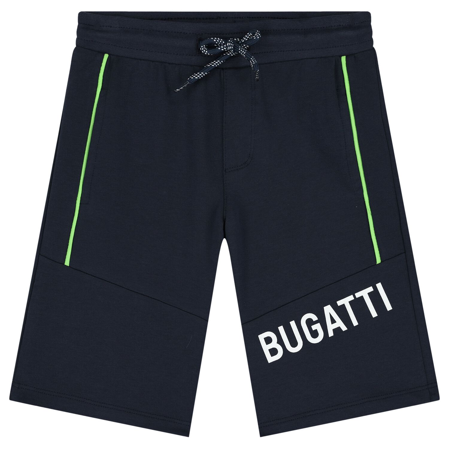 Boys Navy Blue Logo Shorts, 1, hi-res image number null