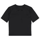 Boys Black Logo Shorts Set, 1, hi-res