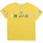 Girls Yellow Logo T-Shirt, 1, hi-res