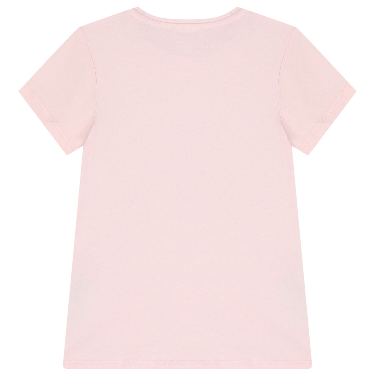 Girls Pink Logo Floral T-Shirt, 2, hi-res