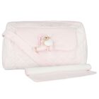 شنطة مواليد بطبعة تيدى باللون الوردى للأطفال  , 2, hi-res