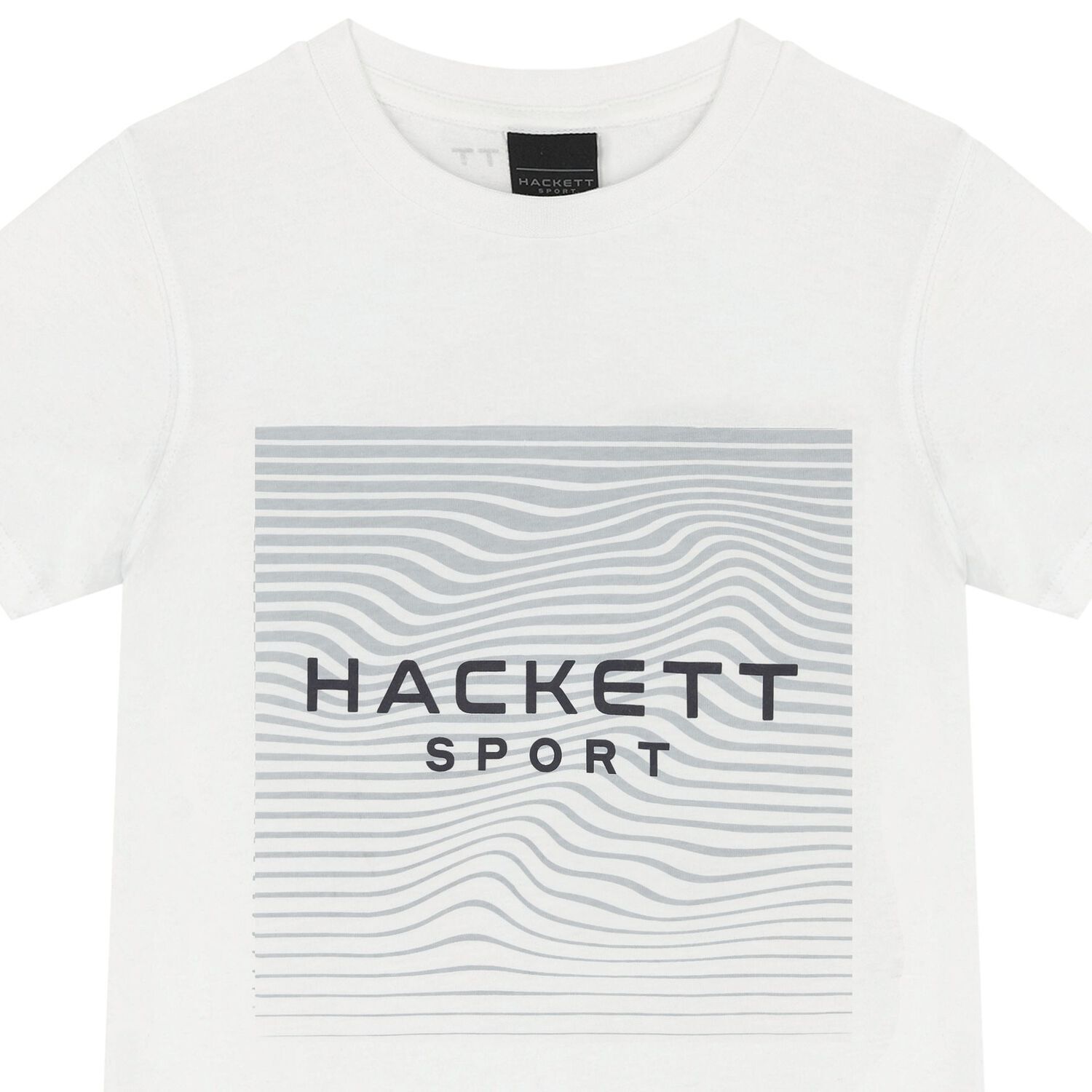 تيشيرت أولاد بالشعار باللون الأبيض, 2, hi-res image number null