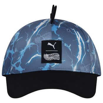 Boys Blue & Black Logo Caps, 1 Boys Blue & Black Logo Caps