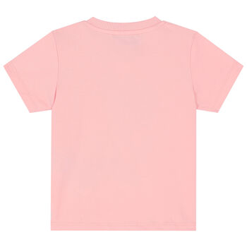 Pink Teddy Bear Logo T-Shirt