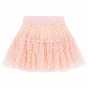 Younger Girls Pink Tulle Skirt