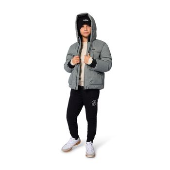 Boys Black Logo Joggers