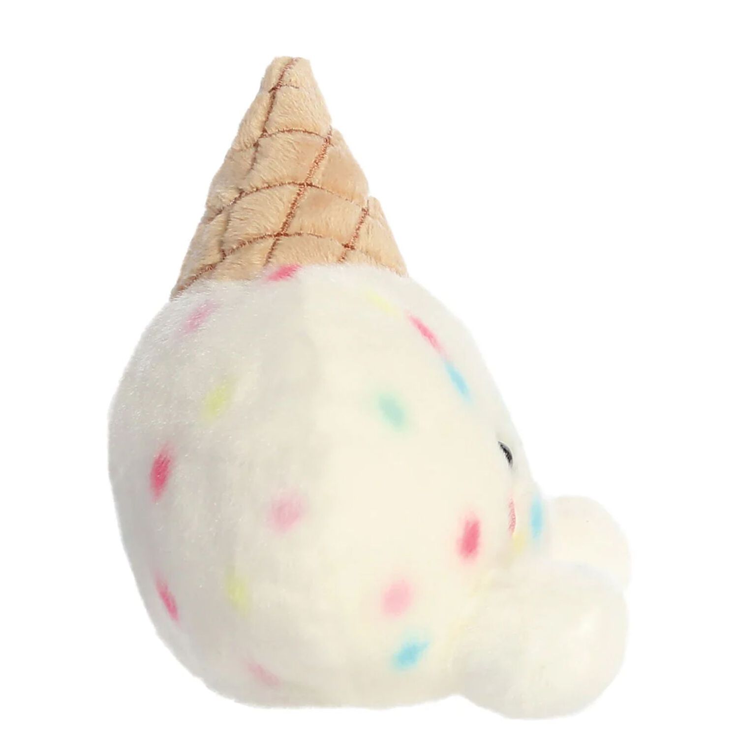 Palm Pals Ivory Sprinkle Ice Cream Soft Toy ( 13cm ), 1, hi-res
