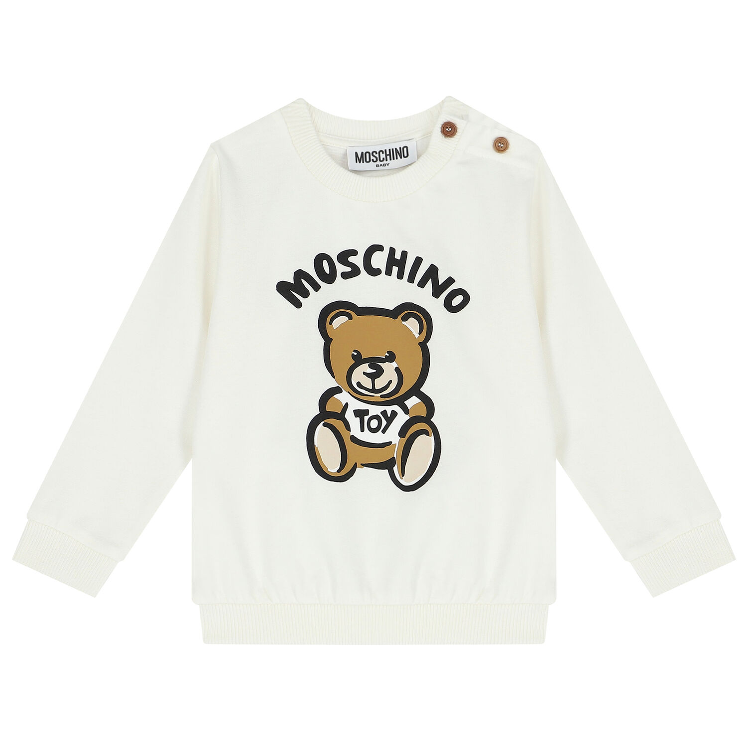 Ivory Teddy Bear Logo Tracksuit, 1, hi-res image number null