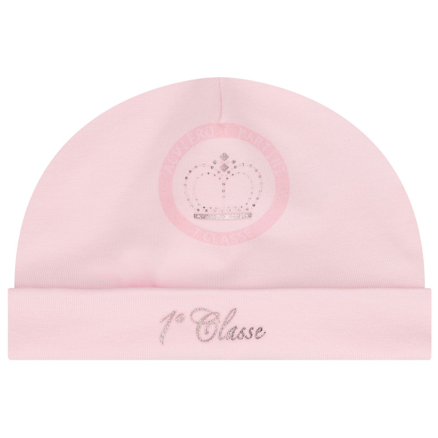 Baby Girls Pink & Beige Geo Map Babygrow Gift Set, 2, hi-res