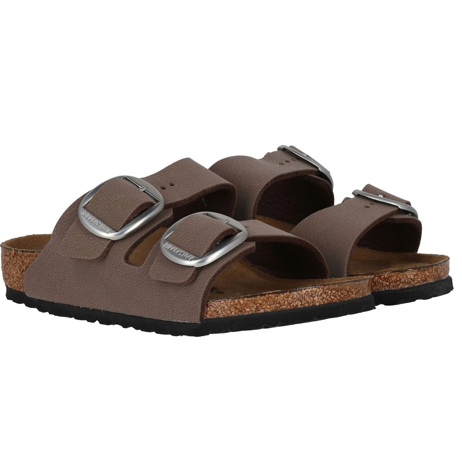 Brown Arizona Big Buckle Sandals, 1, hi-res