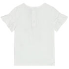 تيشيرت باللون الأبيض للبنات , 1, hi-res