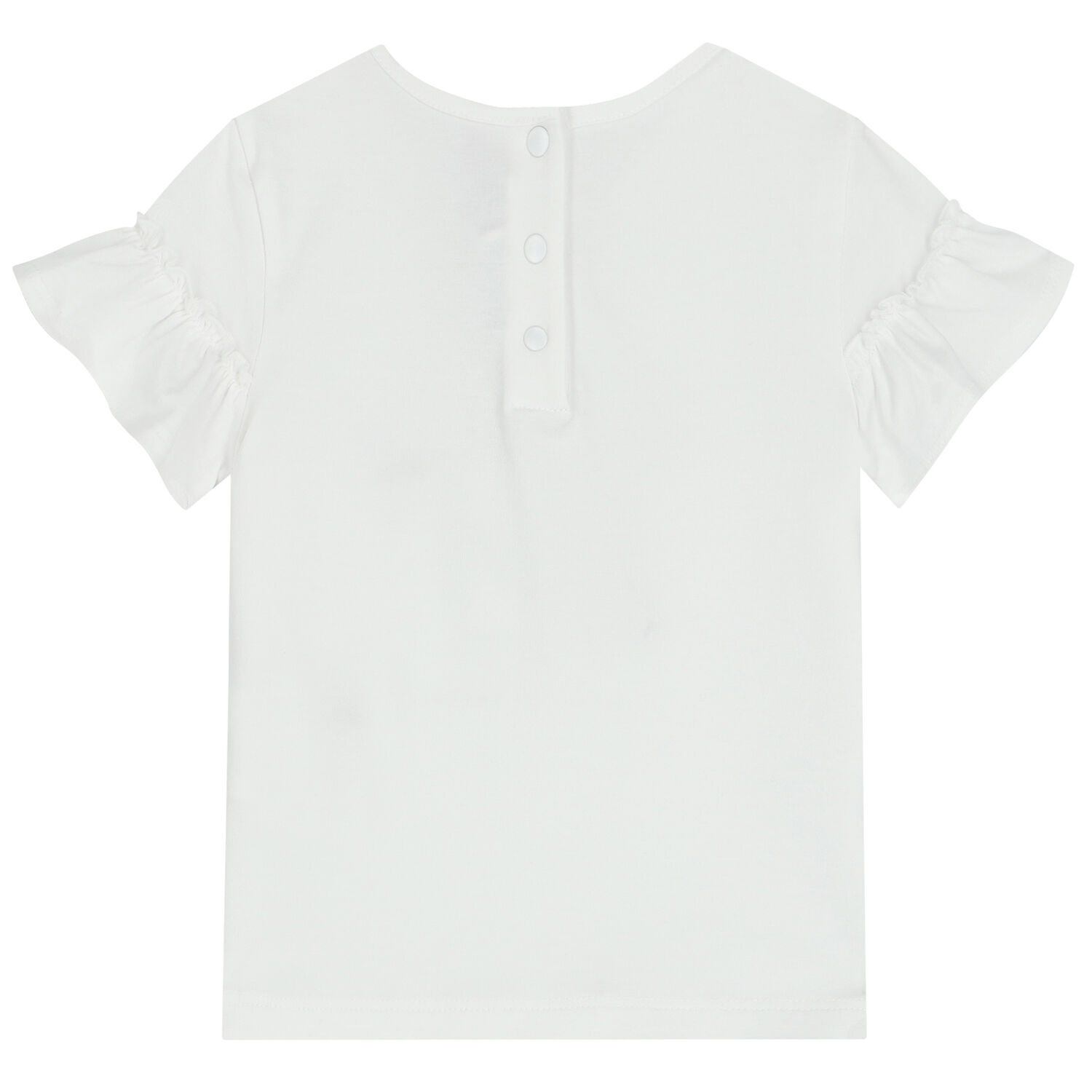 تيشيرت باللون الأبيض للبنات , 1, hi-res