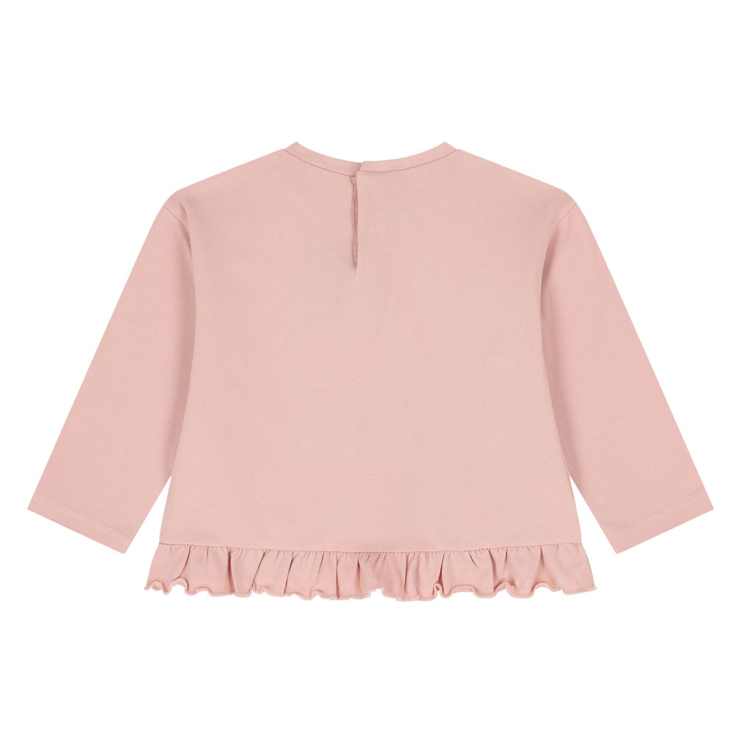 Younger Girls Pink London Phone Box Long Sleeve Top, 1, hi-res