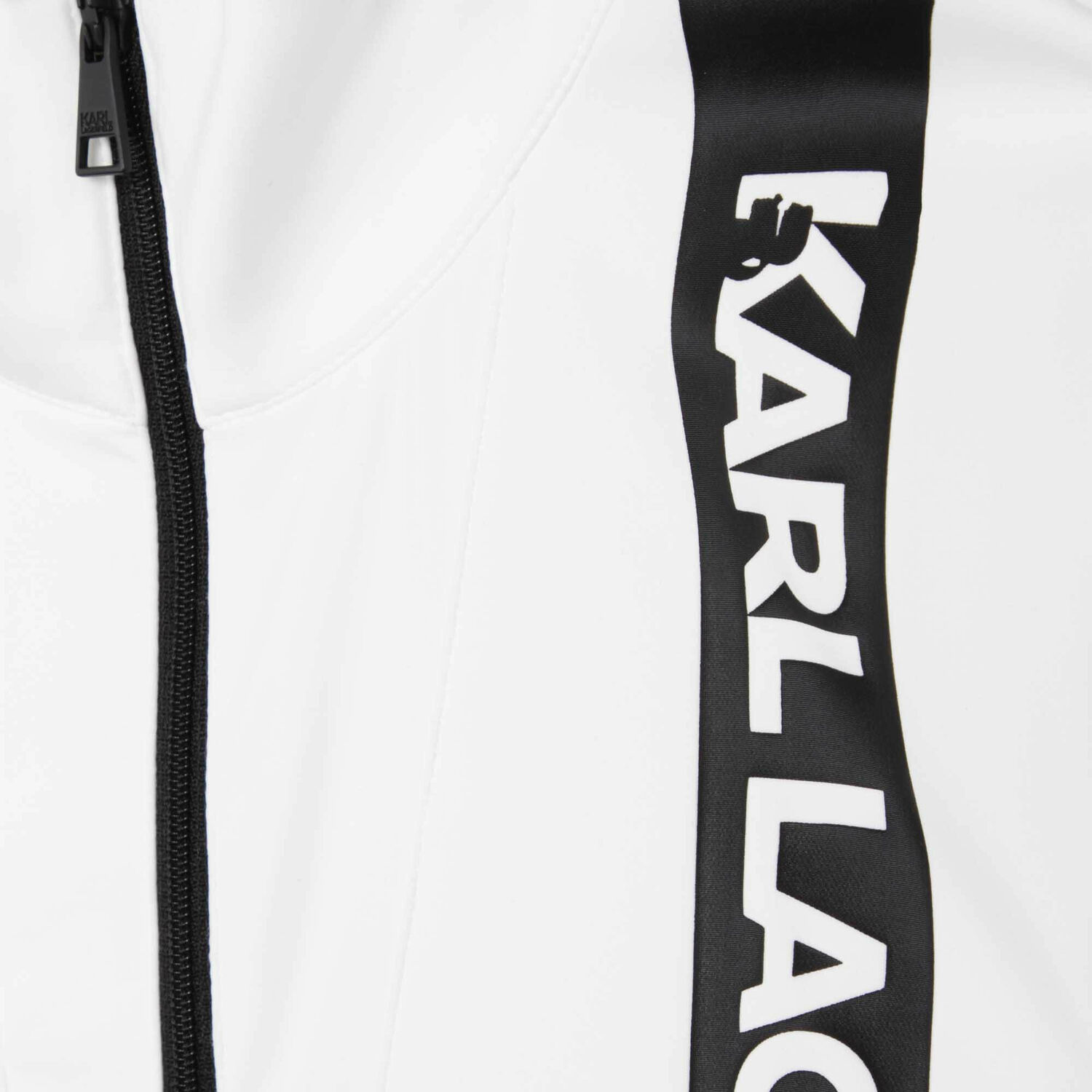 فستان ميني مي بالشعار باللون الأبيض, 1, hi-res