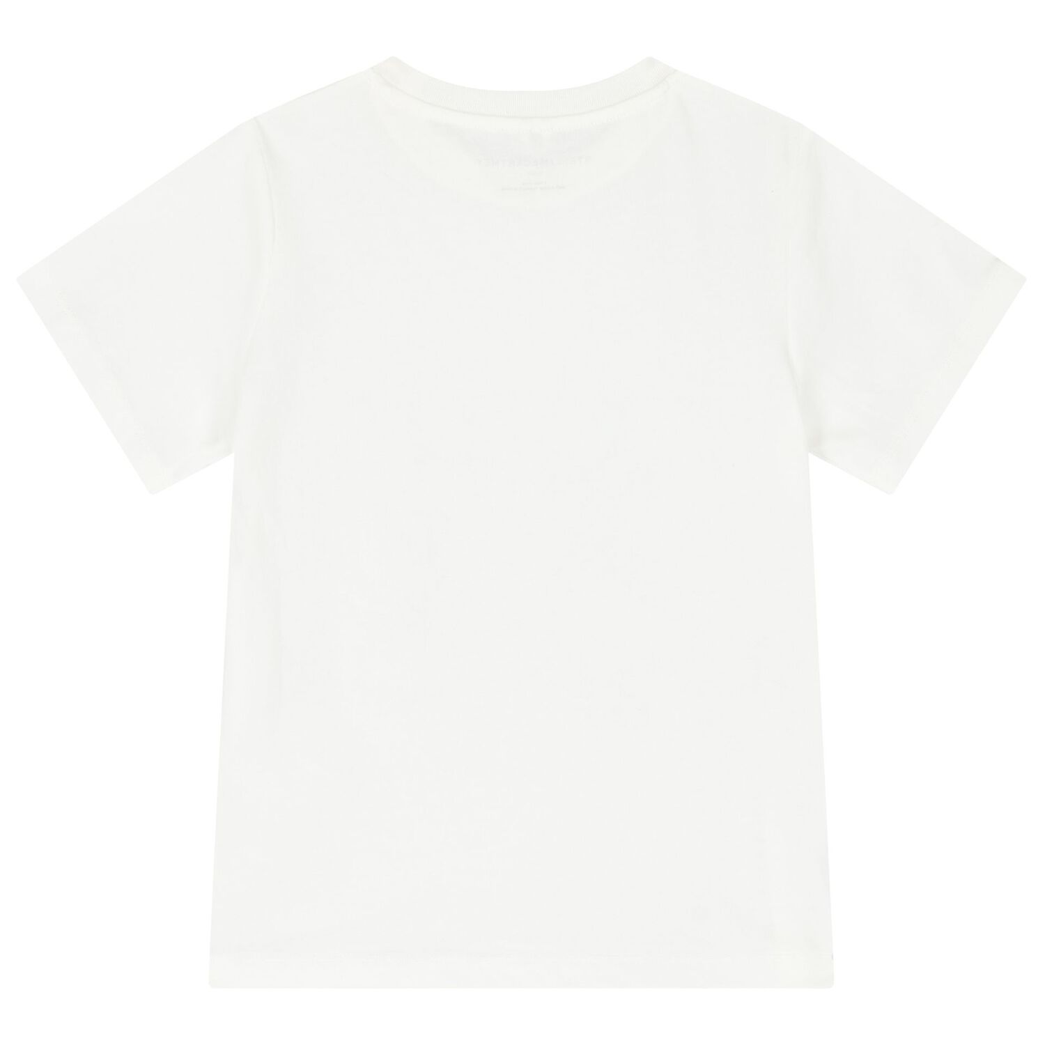 تي شيرت بنات  بطبعة بالزهور باللون العاجي, 1, hi-res