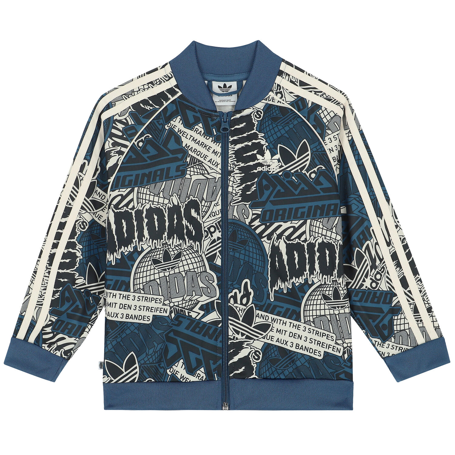 Blue Graphic Logo Tracksuit, 1, hi-res image number null