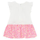 فستان باللون الأبيض والوردي, 1, hi-res