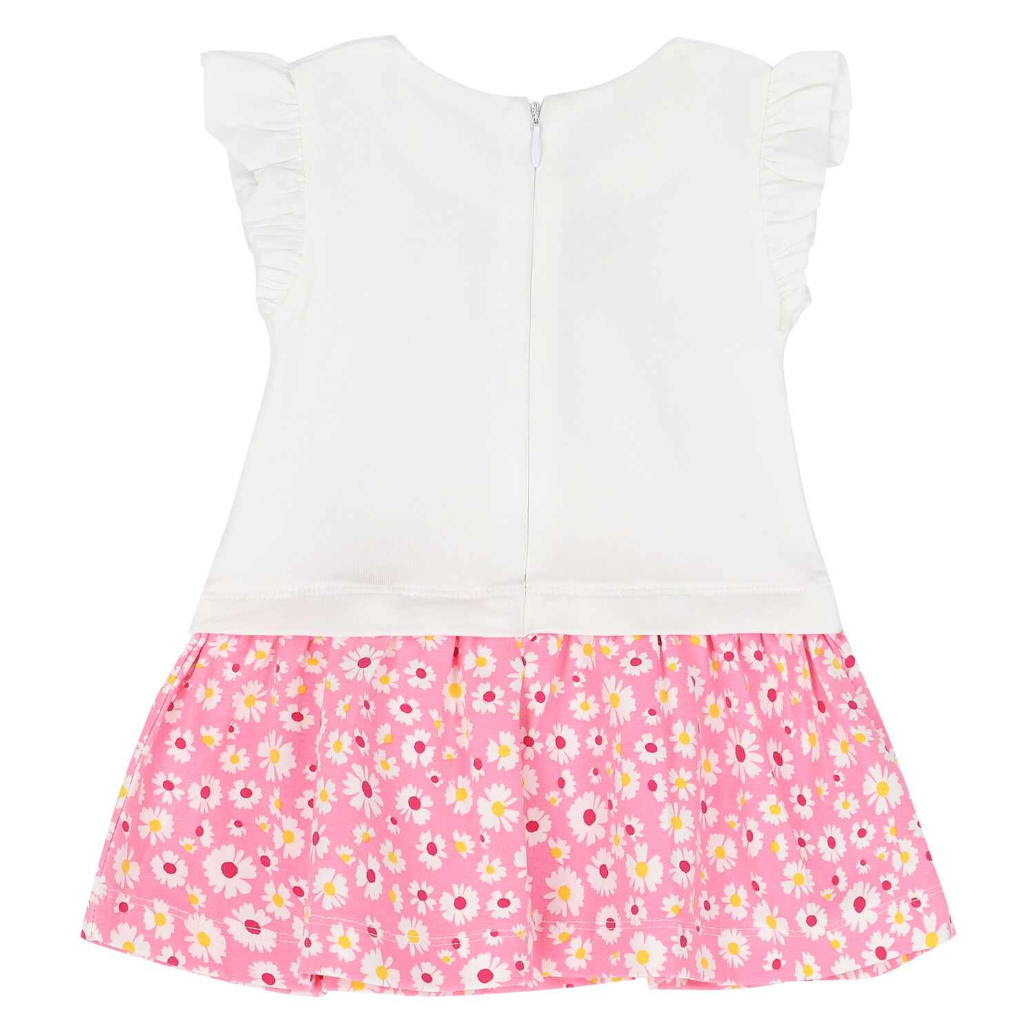 فستان باللون الأبيض والوردي, 1, hi-res image number null