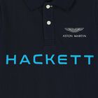 تيشيرت بولو بالشعار باللون الكحلى للاولاد, 1, hi-res