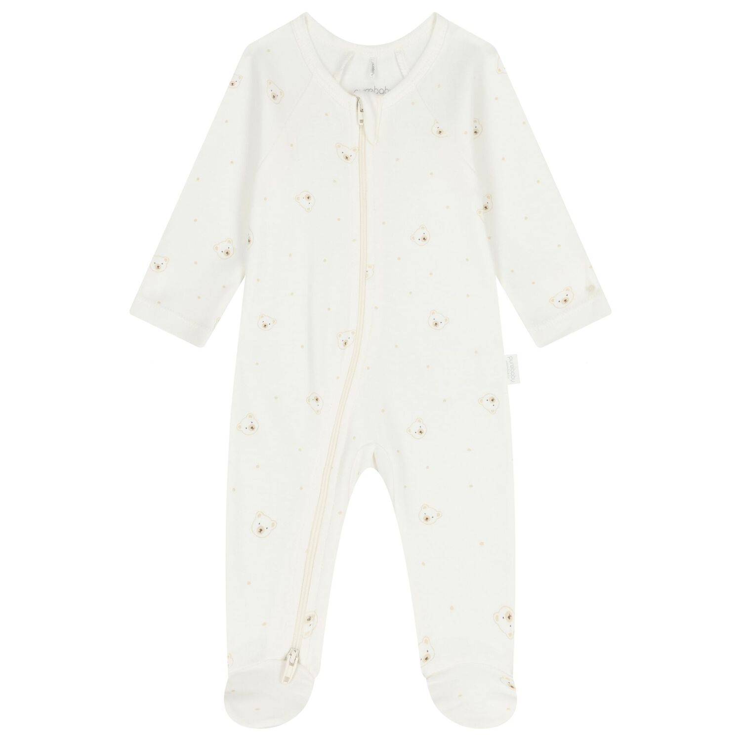 White & Beige Babygrows ( 4 Pack ), 3, hi-res image number null