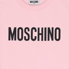 Girls Pink Logo Dress, 1, hi-res