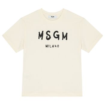 Ivory Logo T-Shirt
