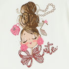 Girls Ivory Long Sleeve TopÂ , 1, hi-res