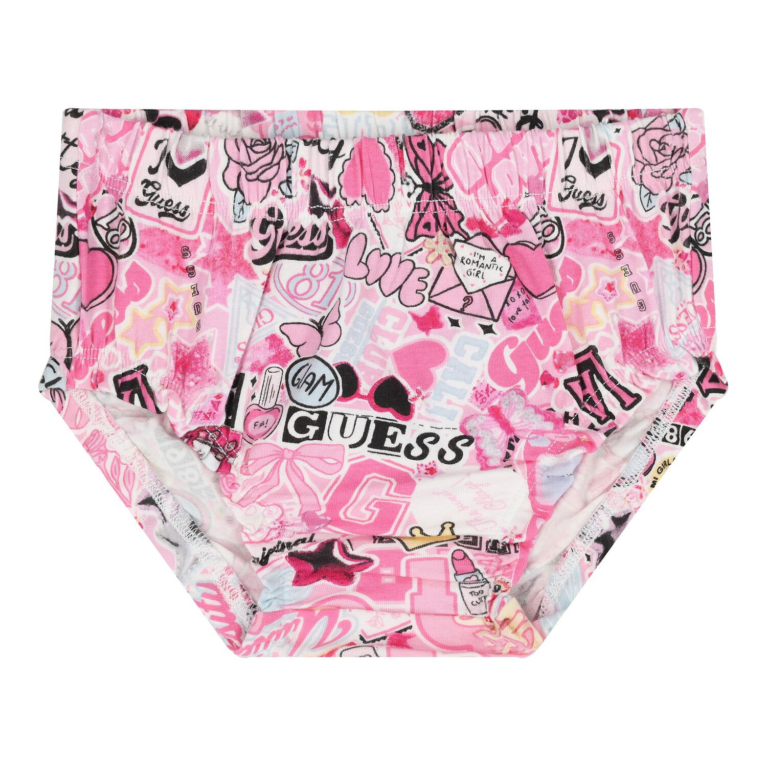 Baby Girls Pink Logo Dress Set, 2, hi-res image number null