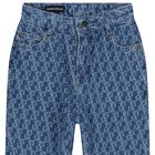 Boys Blue Denim Logo Jeans, 1, hi-res