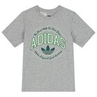 تيشيرت بالشعار باللون الرمادى, 1, hi-res