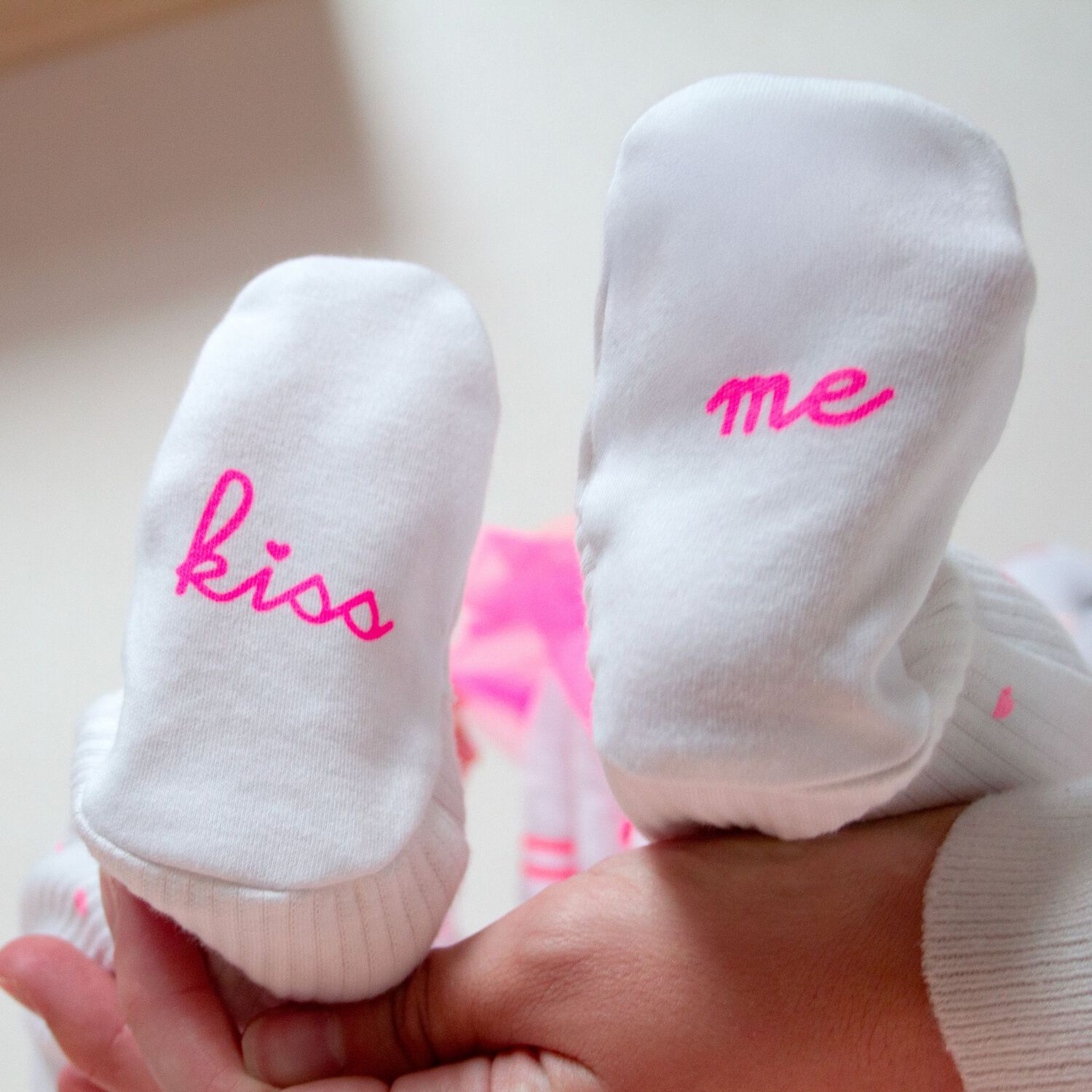 Baby Girls White Heart Babygrow, 1, hi-res