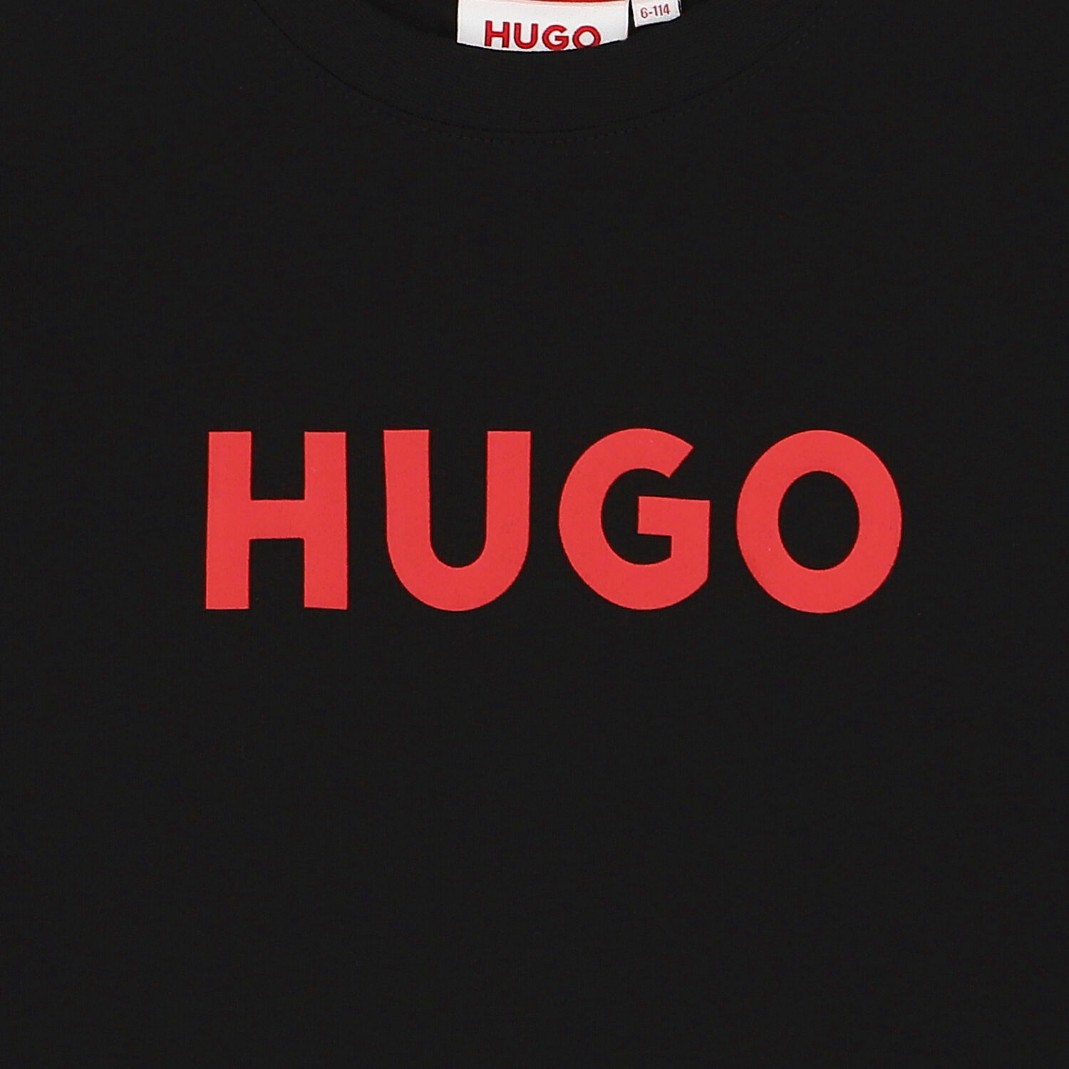 Boys Black Logo Long Sleeve Top, 1, hi-res image number null