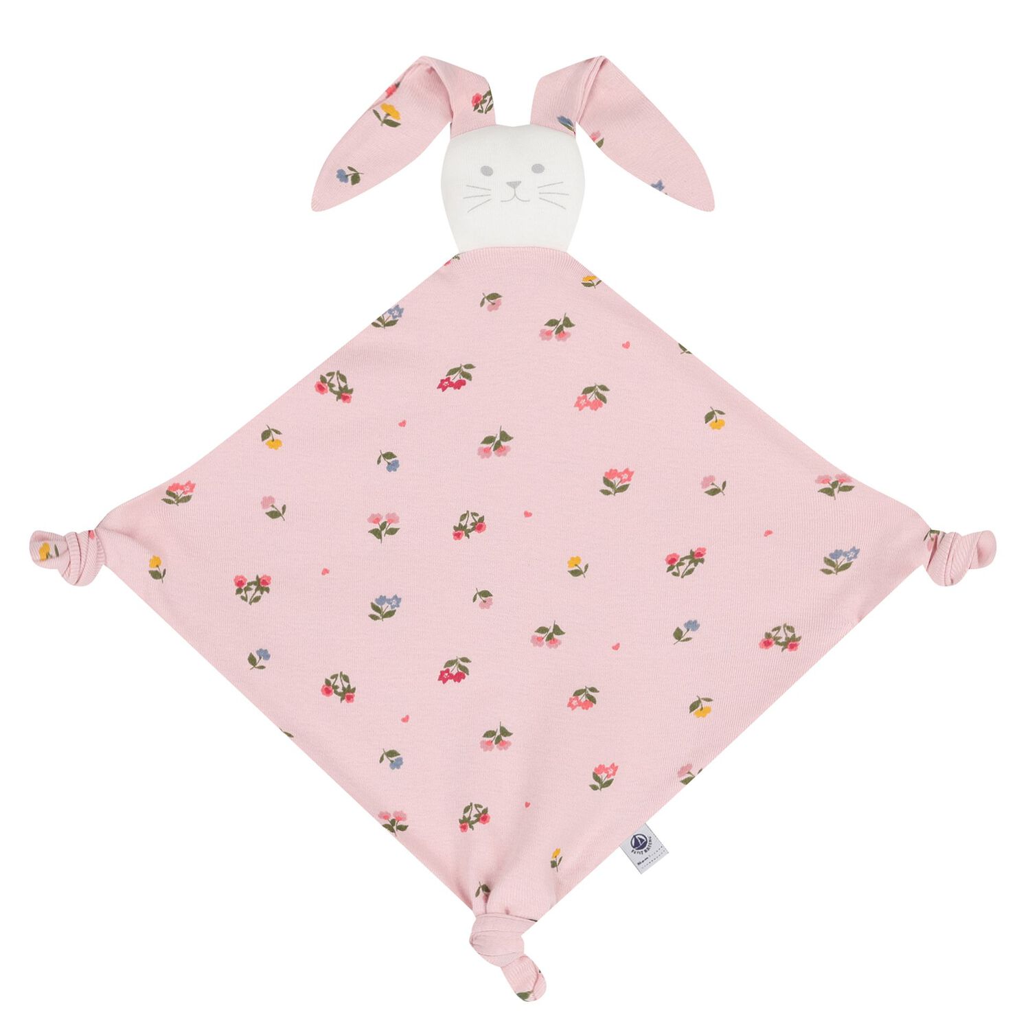 طقم هدية أفرول بنات مزين بطبعة الزهور  باللون العاجى والوردى, 1, hi-res