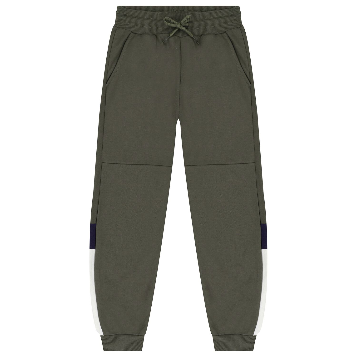 Boys Green & White Tracksuit Set (3 Piece), 2, hi-res