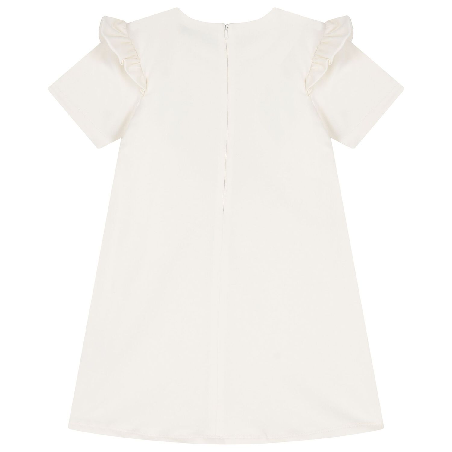 Girls Ivory Logo Bag Dress, 1, hi-res image number null