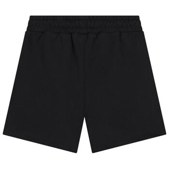 Boys Black Logo Shorts