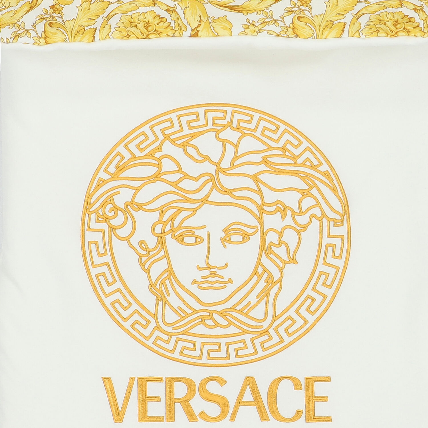 Ivory & Gold Barocco Logo Baby Nest, 1, hi-res image number null