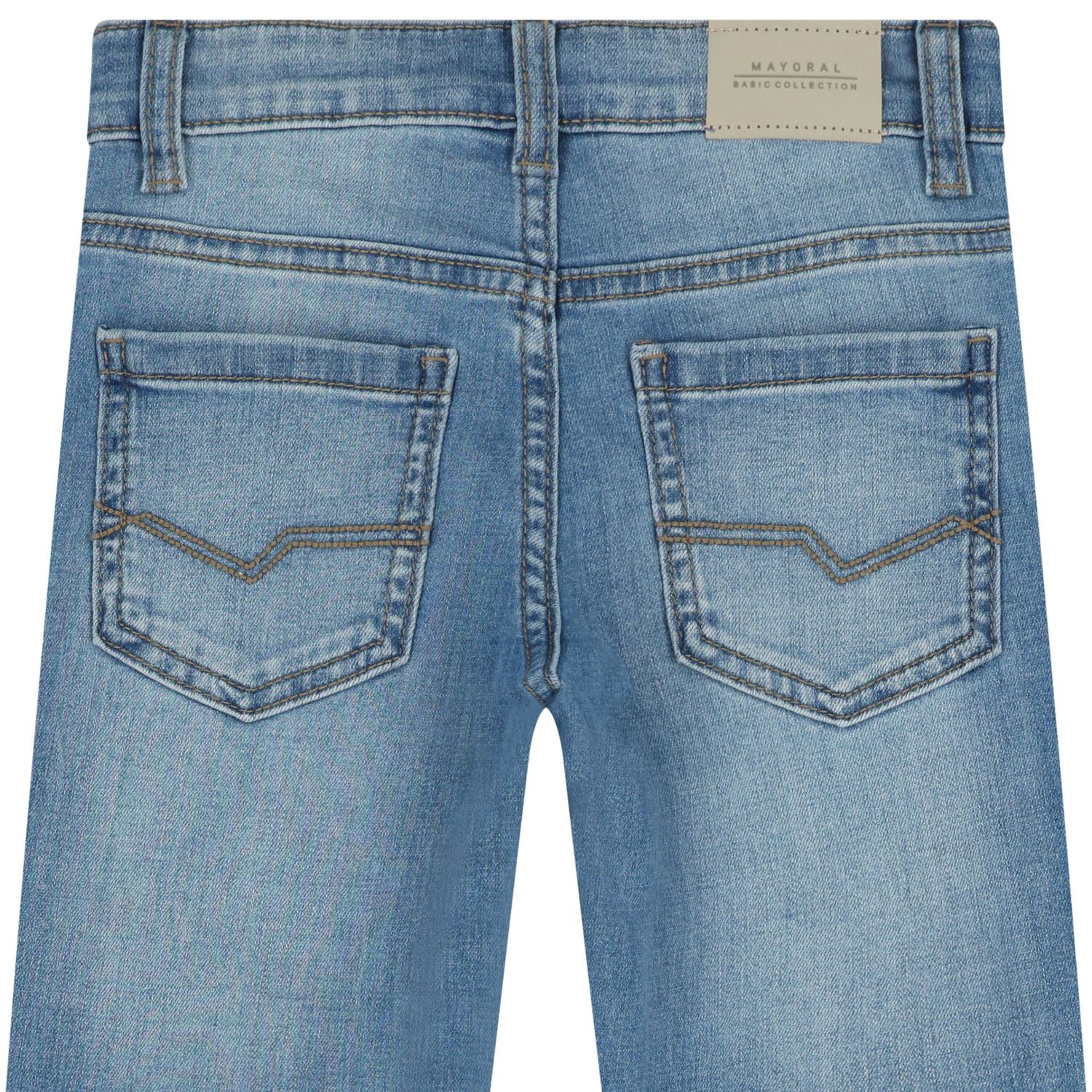 Boys Blue Denim Jeans, 5, hi-res