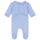Blue Tiger Logo Babygrows ( 2 Pack ), 2, hi-res