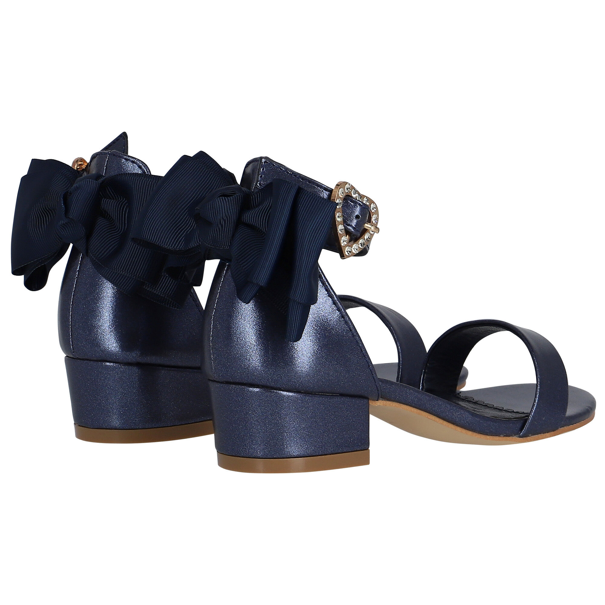 Girls navy blue sandals shop