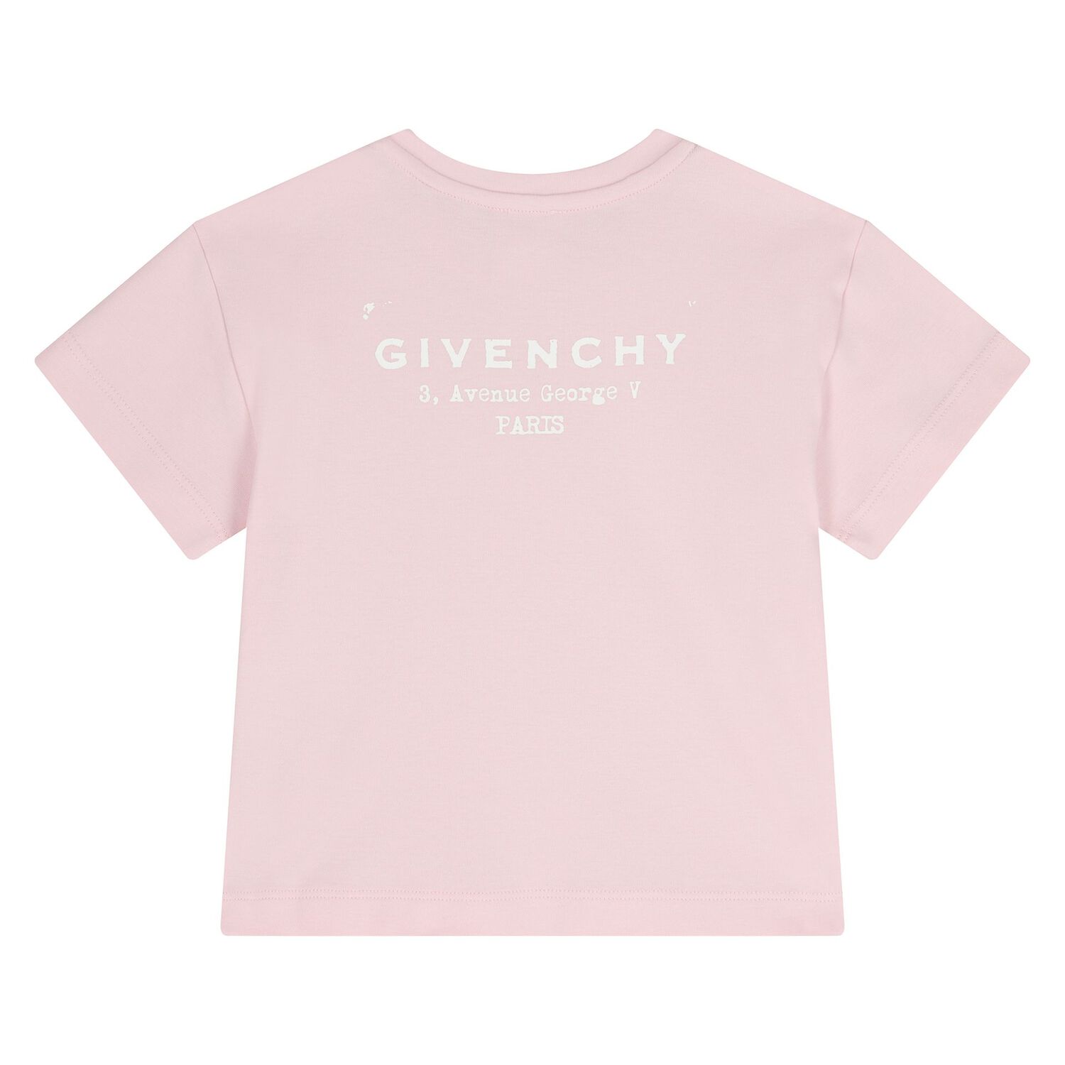 Younger Girls Pink Logo T-Shirt, 2, hi-res