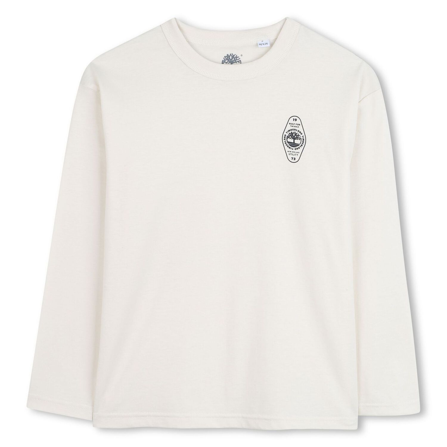 Boys Navy Blue & White Long Sleeve Top ( 2-Pack ), 1, hi-res image number null