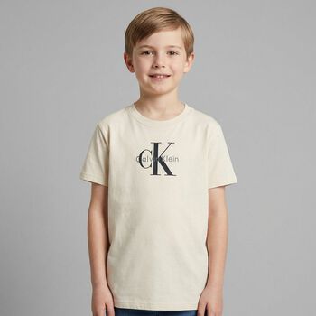 Boys Ivory Logo T-Shirt
